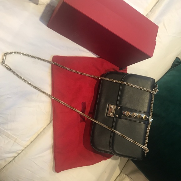 Valentino rockstud handbag purse crossbody - Picture 2 of 7